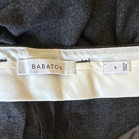 Babaton Women's Charcoal Gray Kendrick Pant - Picture 7 of 15